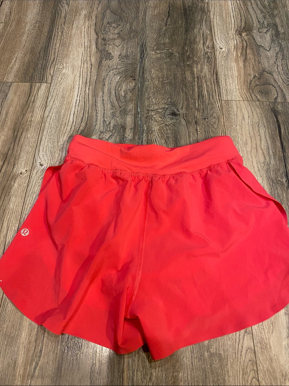 Pink Lululemon shorts size 4 - Picture 2 of 3